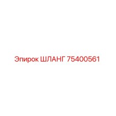 75400561 ШЛАНГ Epiroc