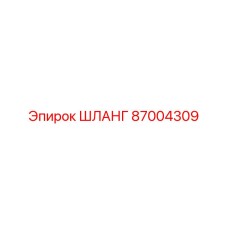 87004309 ШЛАНГ Epiroc