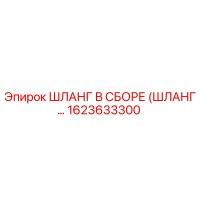 1623633300 ШЛАНГ В СБОРЕ (ШЛАНГ...) Epiroc