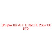 2657110579 ШЛАНГ В СБОРЕ Epiroc