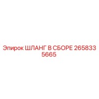 2658335665 ШЛАНГ В СБОРЕ Epiroc