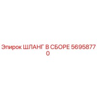 56958770 ШЛАНГ В СБОРЕ Epiroc