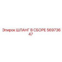 56973647 ШЛАНГ В СБОРЕ Epiroc
