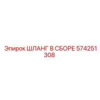 574251308 ШЛАНГ В СБОРЕ Эпирок