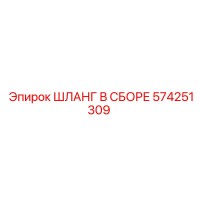 574251309 ШЛАНГ В СБОРЕ Эпирок