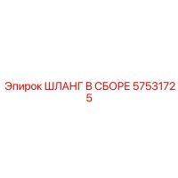 57531725 ШЛАНГ В СБОРЕ Epiroc