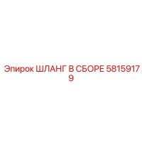 58159179 ШЛАНГ В СБОРЕ Epiroc