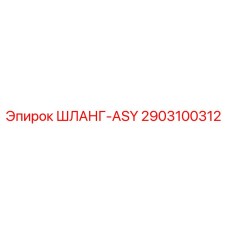 2903100312 ШЛАНГ-ASY Epiroc