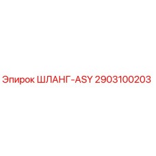 2903100203 ШЛАНГ-ASY Epiroc