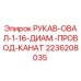 2236208035 РУКАВ-ОВАЛ-1-16-ДИАМ.-ПРОВОД-КАНАТ Epiroc