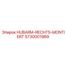5730001989 HUBARM-RECHTS-MONTIERT Epiroc