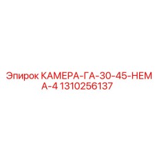 1310256137 КАМЕРА-ГА-30-45-НЕМА-4 Epiroc