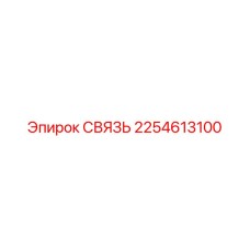 2254613100 СВЯЗЬ Epiroc