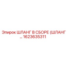 1623635311 ШЛАНГ В СБОРЕ (ШЛАНГ...) Epiroc