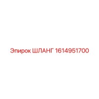 1614951700 ШЛАНГ Epiroc