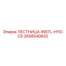 2658540832 ЛЕСТНИЦА-INSTL-HYD-CS Epiroc