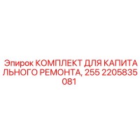 2205835081 КОМПЛЕКТ ДЛЯ КАПИТАЛЬНОГО РЕМОНТА, 255 | Epiroc