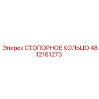 4812161273 СТОПОРНОЕ КОЛЬЦО Epiroc