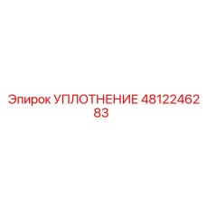 4812246283 УПЛОТНЕНИЕ Epiroc