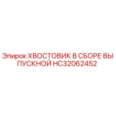 HC32062452 ХВОСТОВИК В СБОРЕ ВЫПУСКНОЙ Epiroc