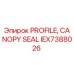Фото уплотнителя навеса PROFILE CANOPY SEAL для буровых установок Epiroc, часть IEX7388026