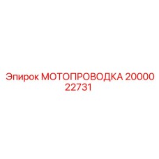 2000022731 МОТОПРОВОДКА Epiroc