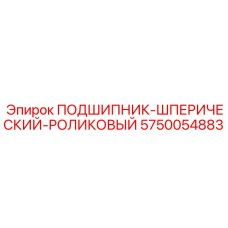 Сферический роликовый подшипник 5750054883 в разрезе