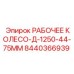 8440366939 РАБОЧЕЕ КОЛЕСО-Д-1250-44-75ММ Epiroc