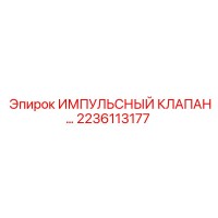 2236113177 ИМПУЛЬСНЫЙ КЛАПАН Epiroc