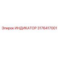 3176417001 ИНДИКАТОР Epiroc