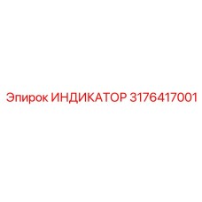 3176417001 ИНДИКАТОР Epiroc