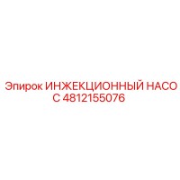 4812155076 ИНЖЕКЦИОННЫЙ НАСОС Epiroc