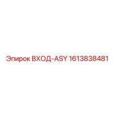 1613838481 ВХОД-ASY Epiroc