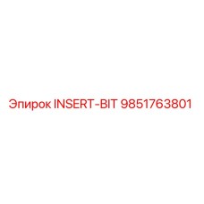 9851763801 INSERT-BIT - Epiroc