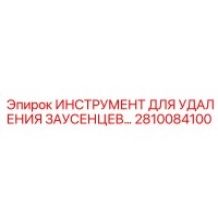2810084100 ИНСТРУМЕНТ ДЛЯ УДАЛЕНИЯ ЗАУСЕНЦЕВ Epiroc