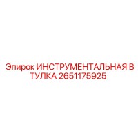 2651175925 ИНСТРУМЕНТАЛЬНАЯ ВТУЛКА Epiroc