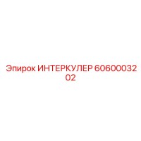 6060003202 ИНТЕРКУЛЕР Epiroc