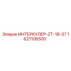 1621106500 ИНТЕРКУЛЕР-ZT-18-37 Эпирок