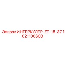 1621106600 ИНТЕРКУЛЕР-ZT-18-37 Эпирок