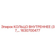 1630700477 КОЛЬЦО ВНУТРЕННЕЕ (37) Epiroc