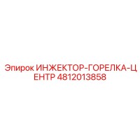 4812013858 ИНЖЕКТОР-ГОРЕЛКА-ЦЕНТР Epiroc
