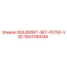 1603190049 ISOLIERSET-SET-FD750-VSD Epiroc