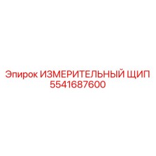 5541687600 ИЗМЕРИТЕЛЬНЫЙ ЩИП Epiroc