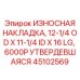 Упрочнённая накладка Ø12-1/4