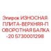 Оригинальная износостойкая пластина Epiroc 5730001298 толщиной 20 мм