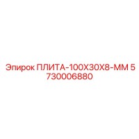 5730006880 ПЛИТА-100X30X8-ММ Epiroc