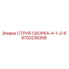 9753238308 СТРУЯ-СБОРКА-4-1-2-IF Epiroc