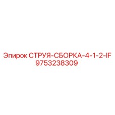 9753238309 СТРУЯ-СБОРКА-4-1-2-IF Epiroc