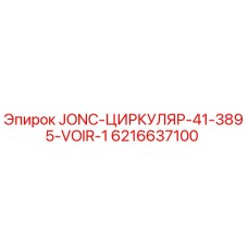 6216637100 JONC-ЦИРКУЛЯР-41-3895-VOIR-1 Epiroc