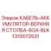 1310072531 КАБЕЛЬ-АККУМУЛЯТОР-ВЕРХНЯЯ СТОЛБА-6GA-BLK Epiroc